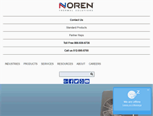 Tablet Screenshot of norenproducts.com